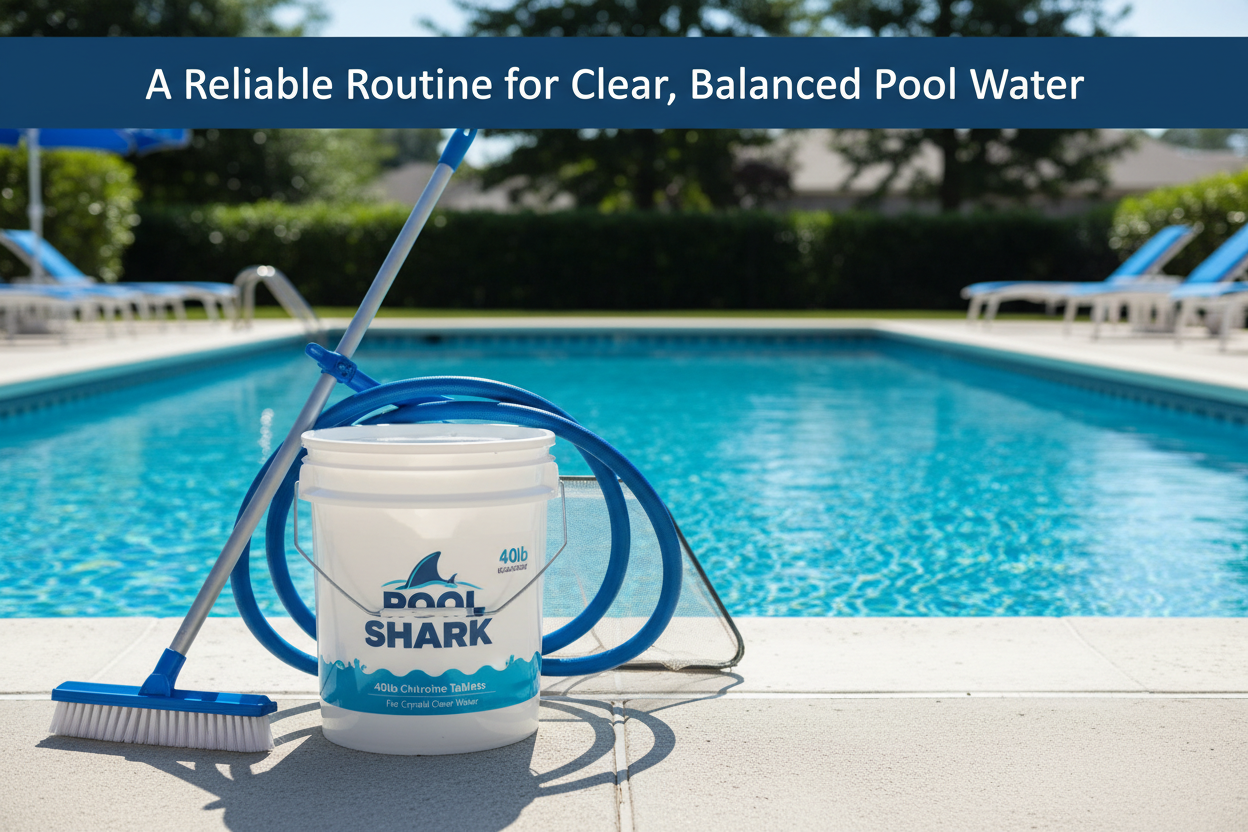 A Reliable Routine for Clear, Balanced Pool Water – Pool Shark