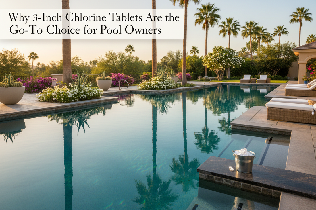 Why 3-Inch Chlorine Tablets Are the Go-To Choice for Pool Owners