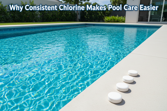 Why Consistent Chlorine Makes Pool Care Easier