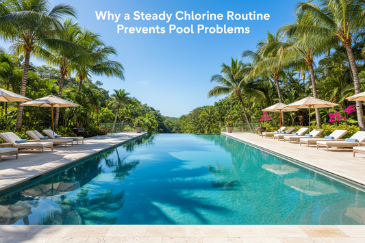 Why a Steady Chlorine Routine Prevents Pool Problems