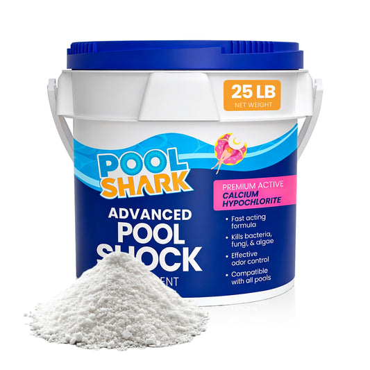 Calcium Hypochlorite Pool Shock – 25 lb Bucket