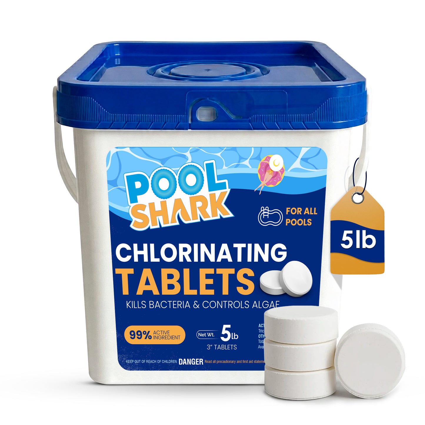 3" Chlorinating Tablets – 5 lb Bucket