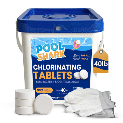 3" Chlorinating Tablets – 40 lb Bucket